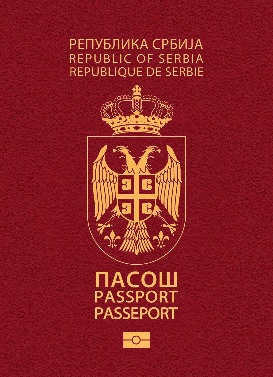 Serbia passport